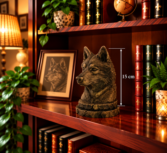 Alaskan Klee Kai Bust