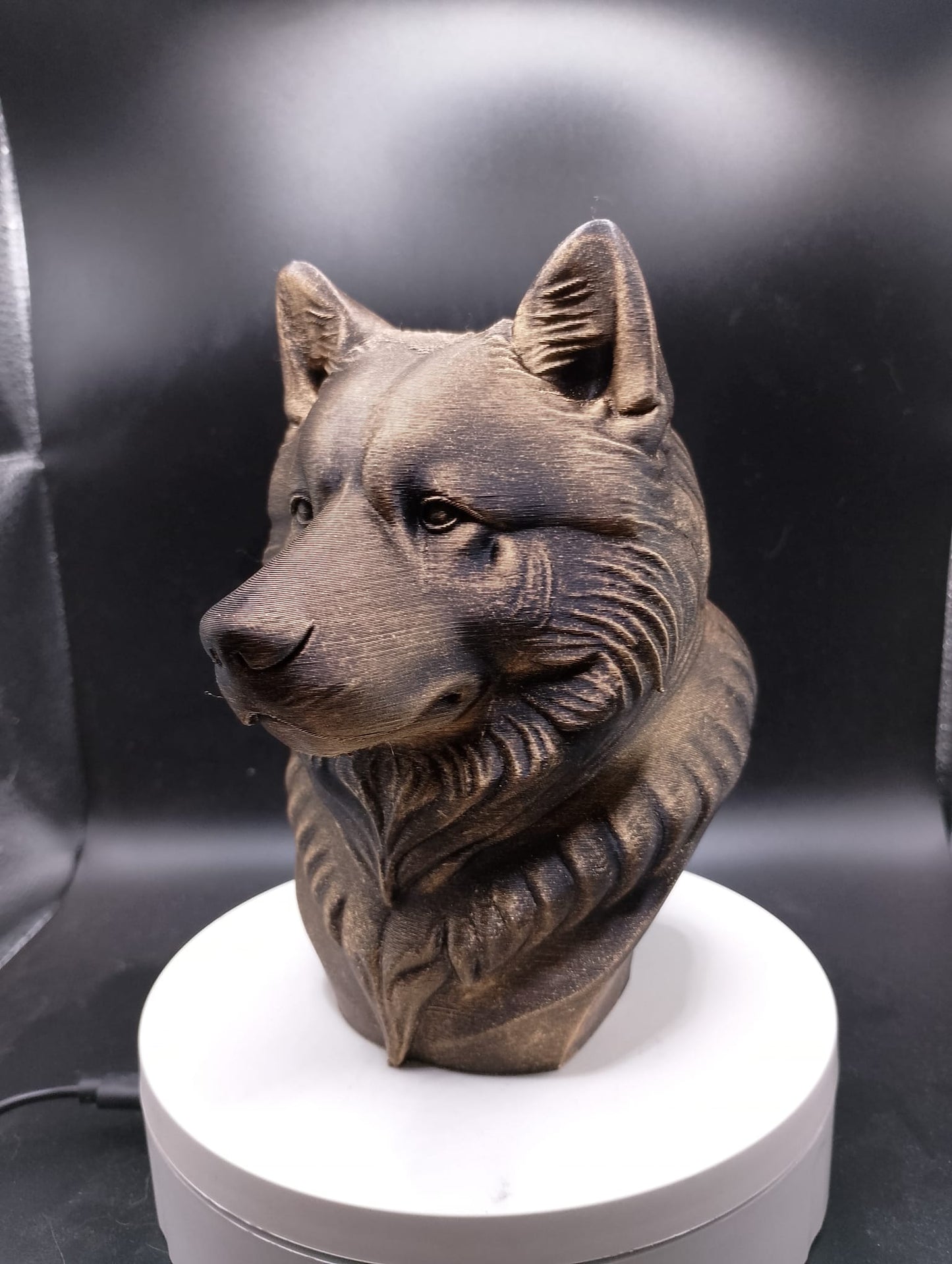 Alaskan Malamute Bust