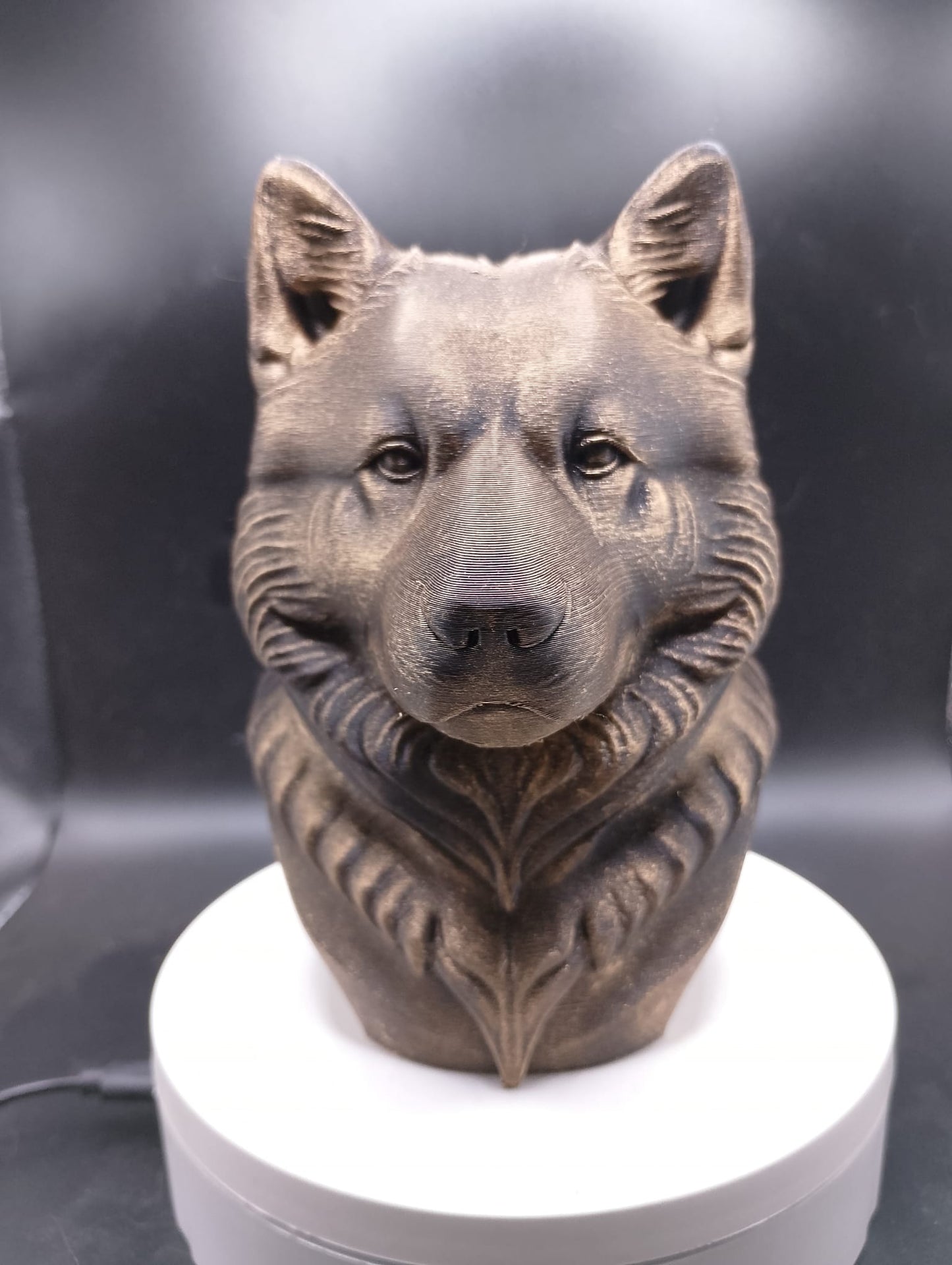 Alaskan Malamute Bust