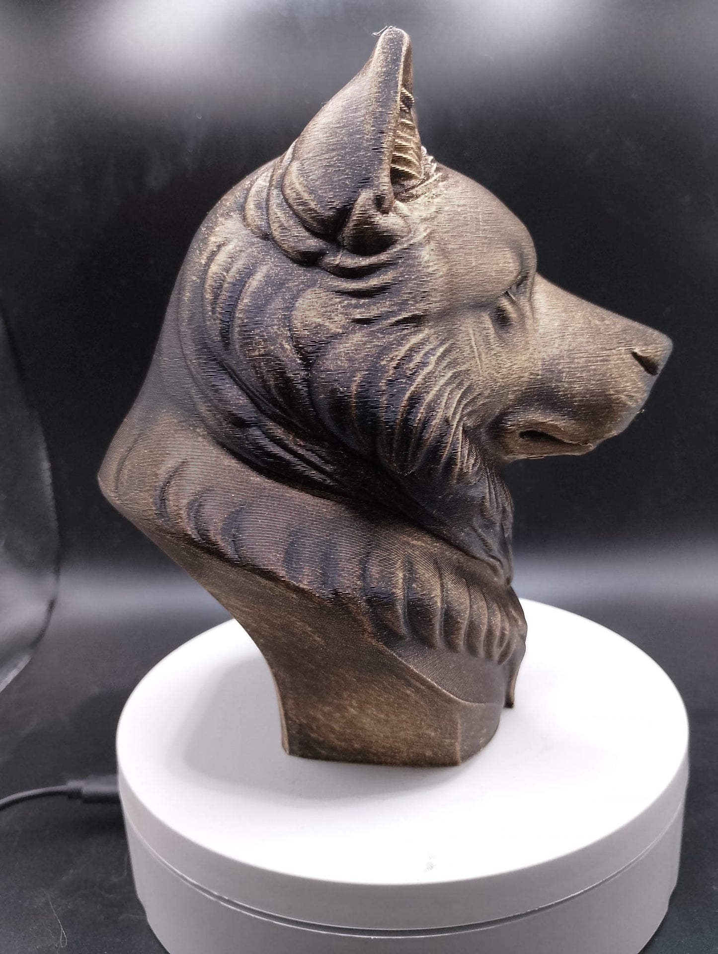 Alaskan Malamute Bust