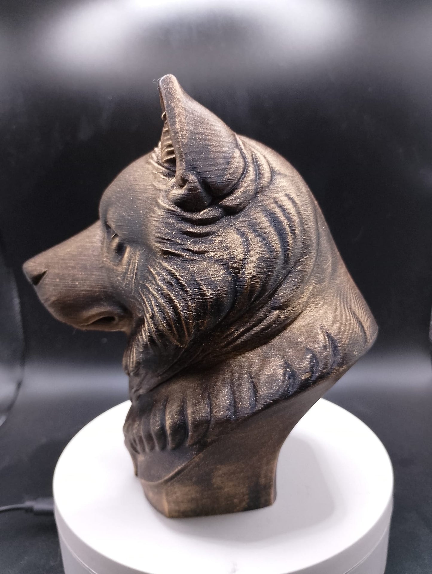 Alaskan Malamute Bust