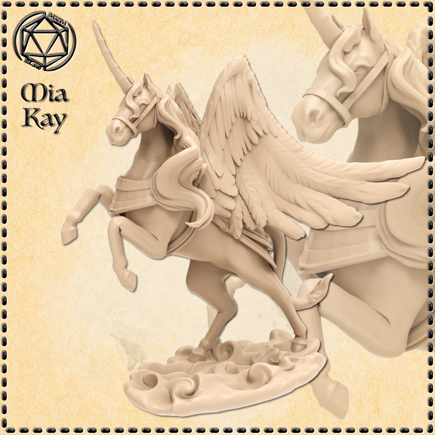 Dungeons & Dragons Alicorn Miniature