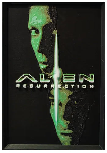 Alien Resurrection movie poster fridge magnet