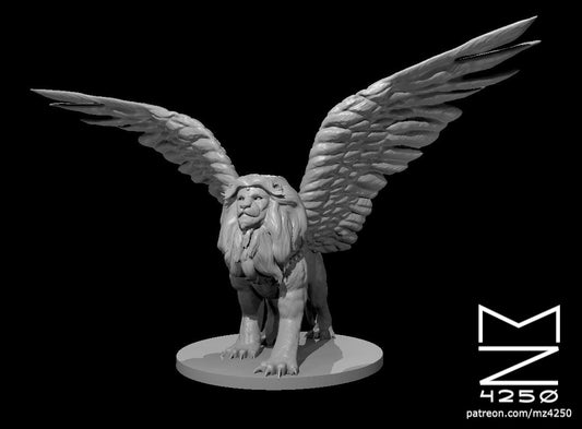 Dungeons & Dragons Androsphinx Miniature