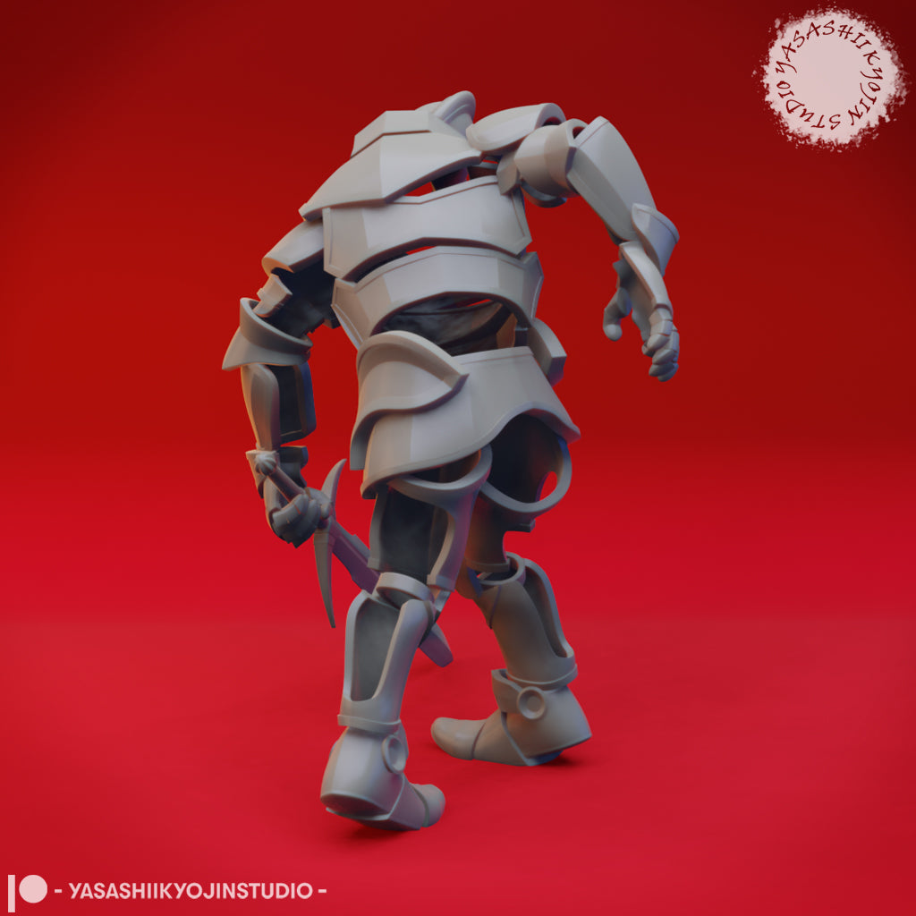 Dungeons & Dragons Animated Armour Miniature