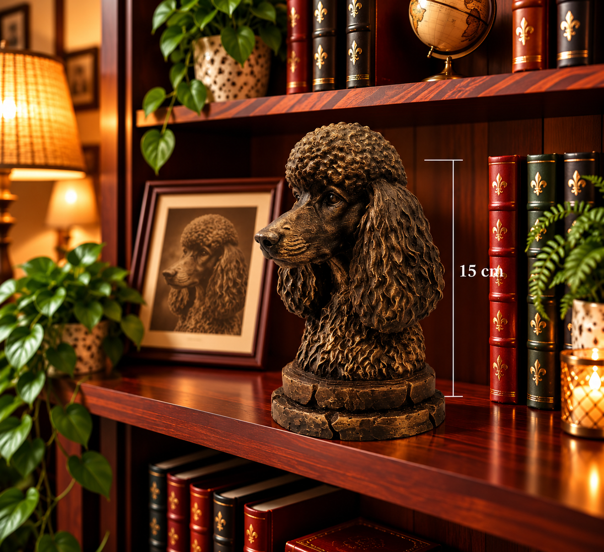 Poodle Bust