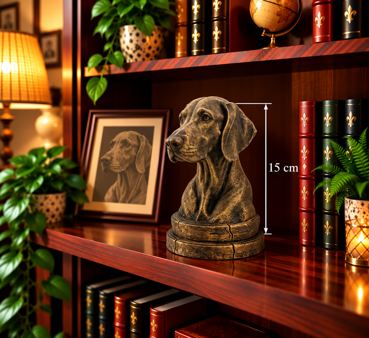 Weimaraner Bust