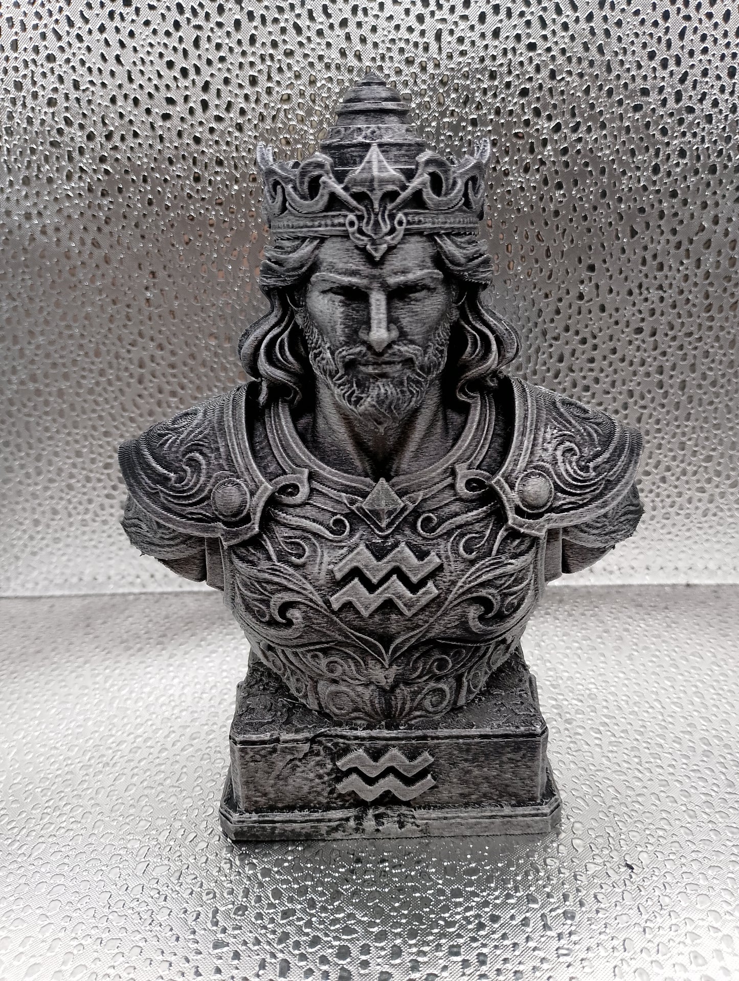 Aquarius Zodiac Bust