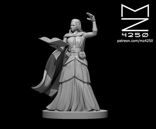 Dungeons & Dragons Arch Mage Female Miniature