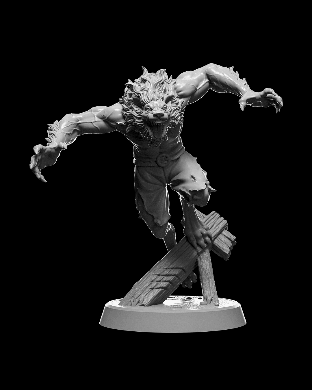 Dungeons & Dragons Arnou Werewolf Miniature