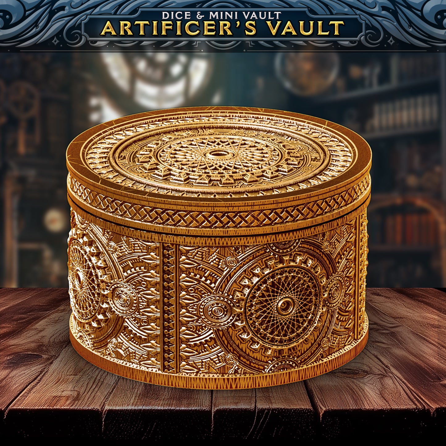 Artificer's Ale Dice Tankard and Dice Vault