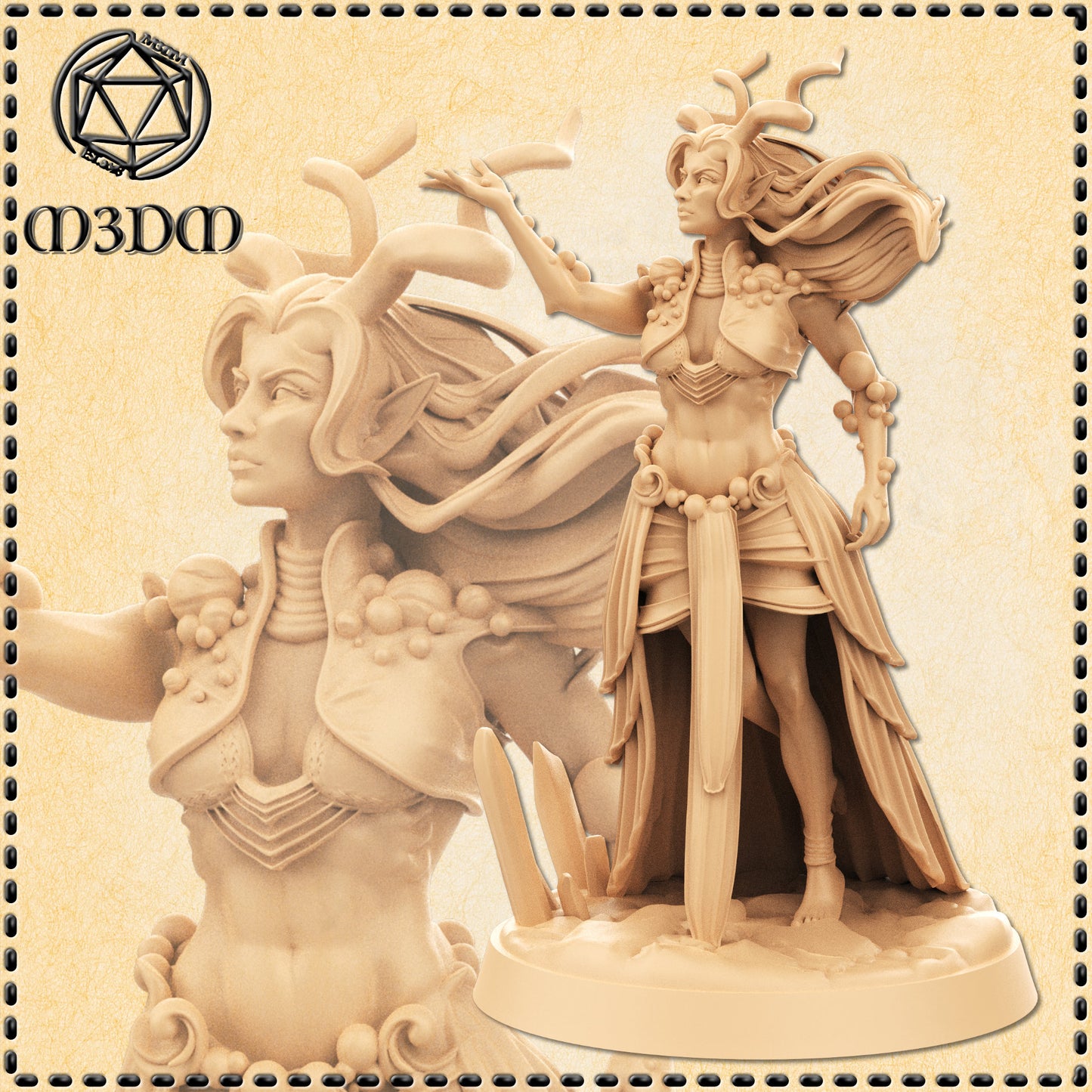 Dungeons & Dragons Astral Djinni Miniature