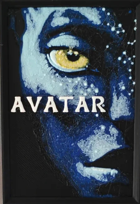Avatar movie poster fridge magnet
