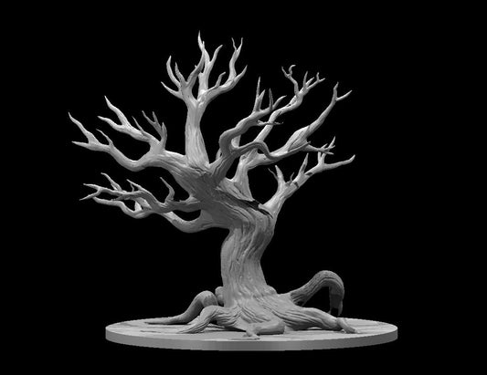 Dungeons & Dragons Awakened Tree with no leaves Miniature