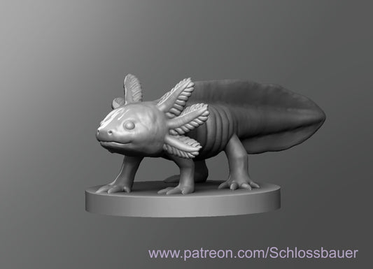 Dungeons & Dragons Axolotl Miniature