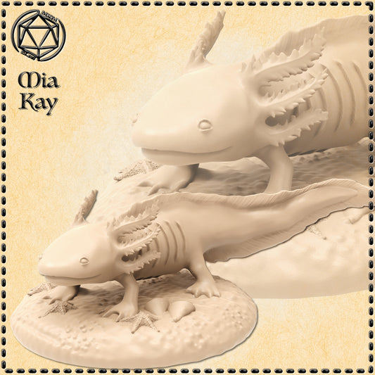 Dungeons & Dragons Axolotl Miniature