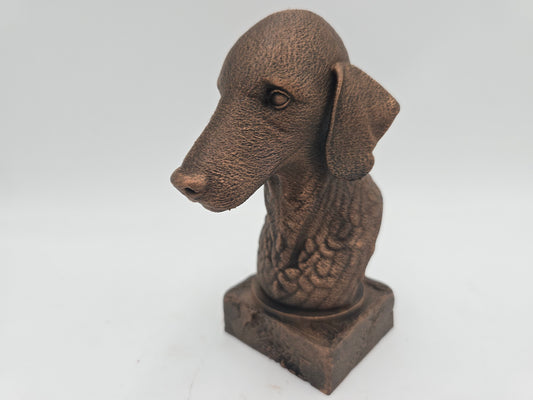 Bedlington Terrier Bust