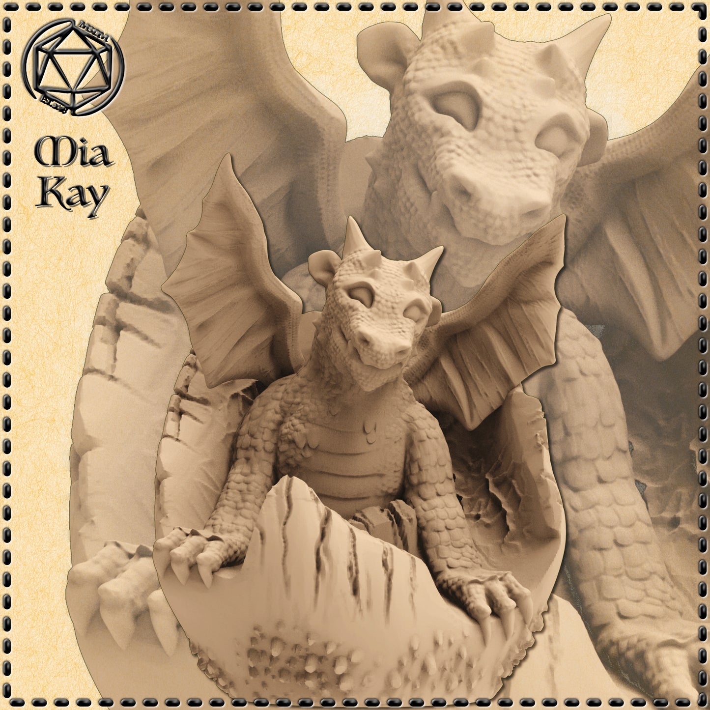 Dungeons & Dragons Baby Dragon Miniature