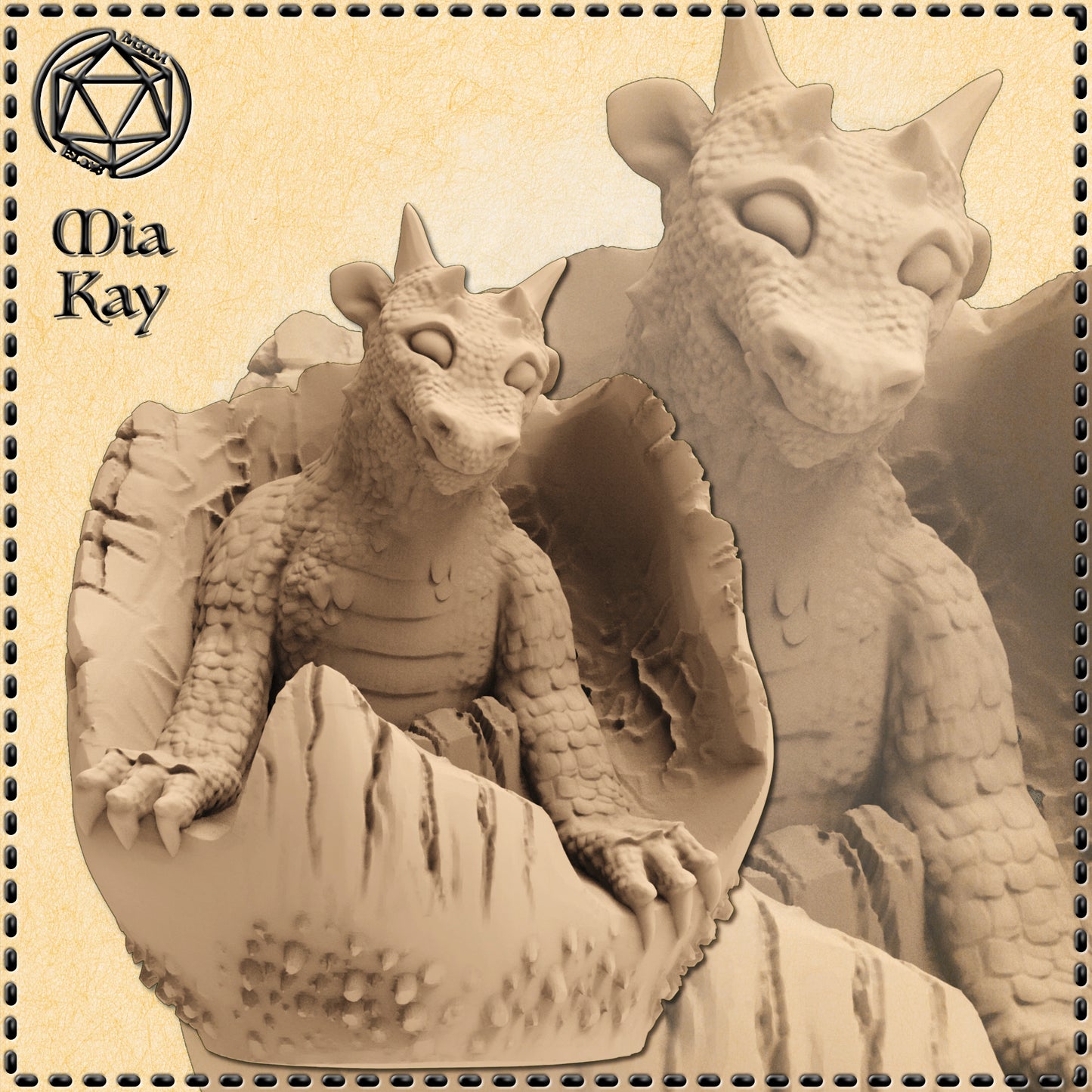 Dungeons & Dragons Baby Dragon Miniature