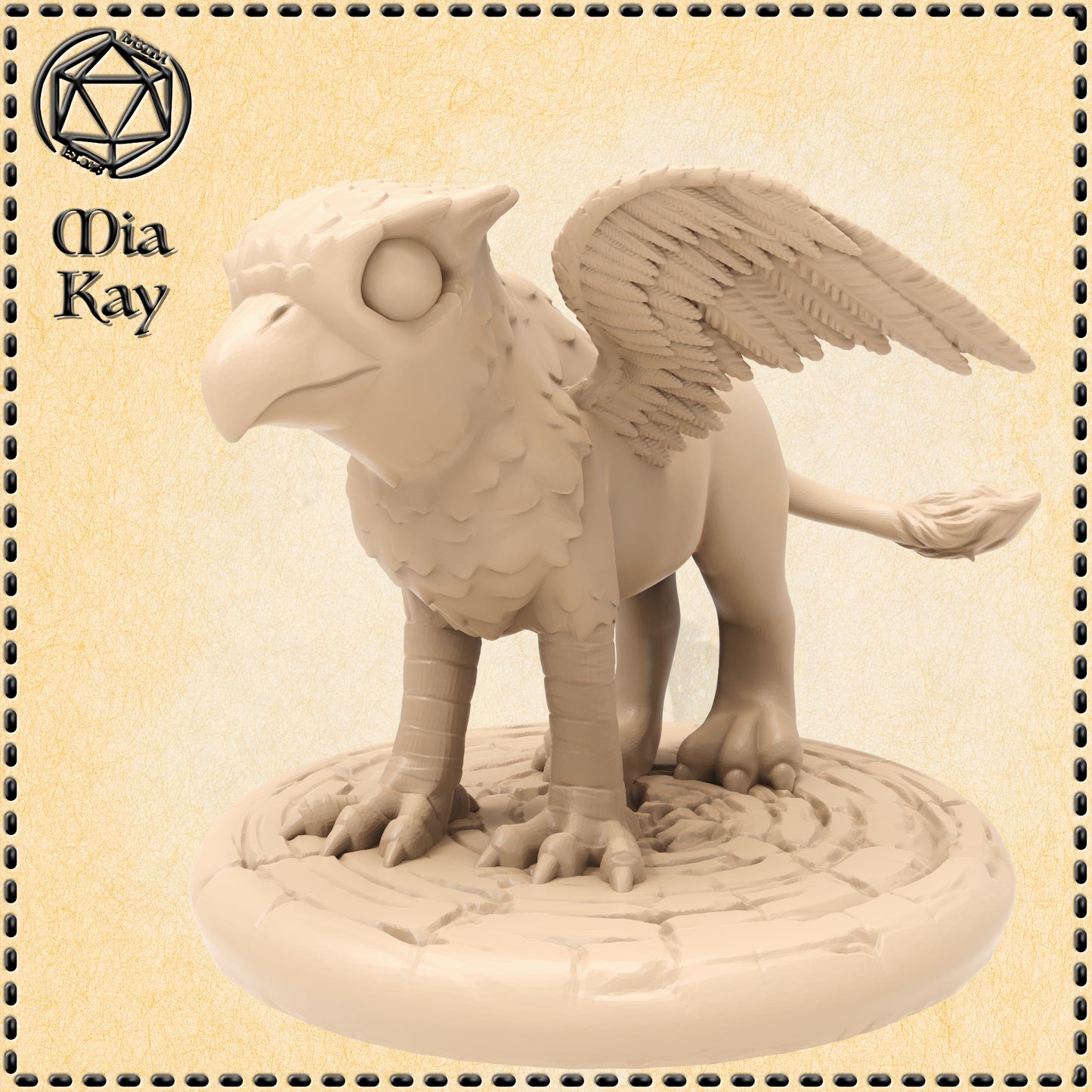 Dungeons & Dragons Baby Griffon Miniature