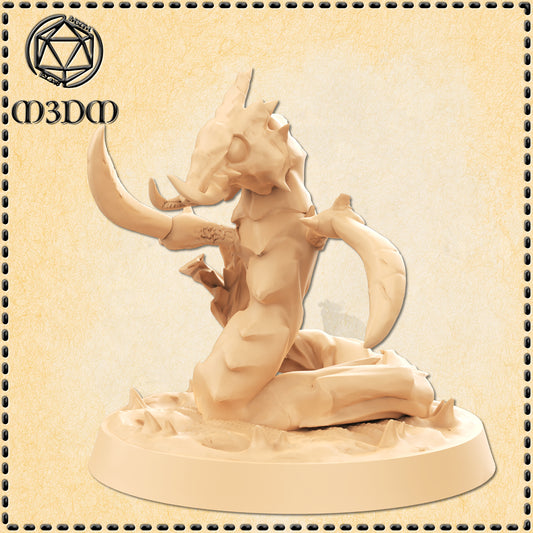 Dungeons & Dragons Baby Hive Snake Miniature