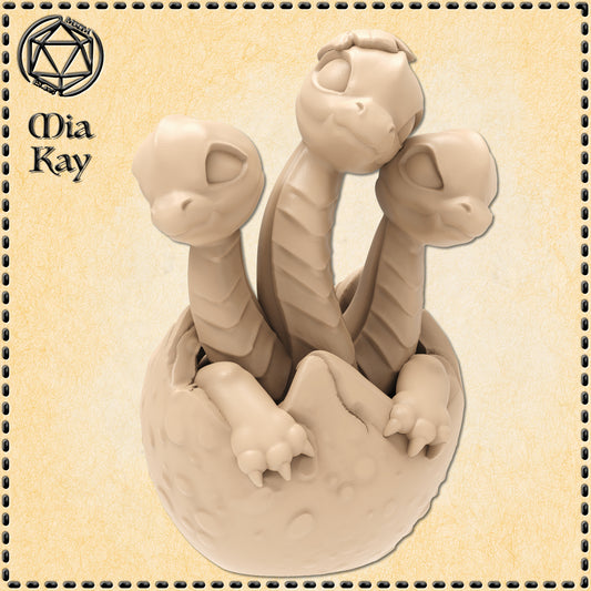 Dungeons & Dragons Baby Hydra Miniature