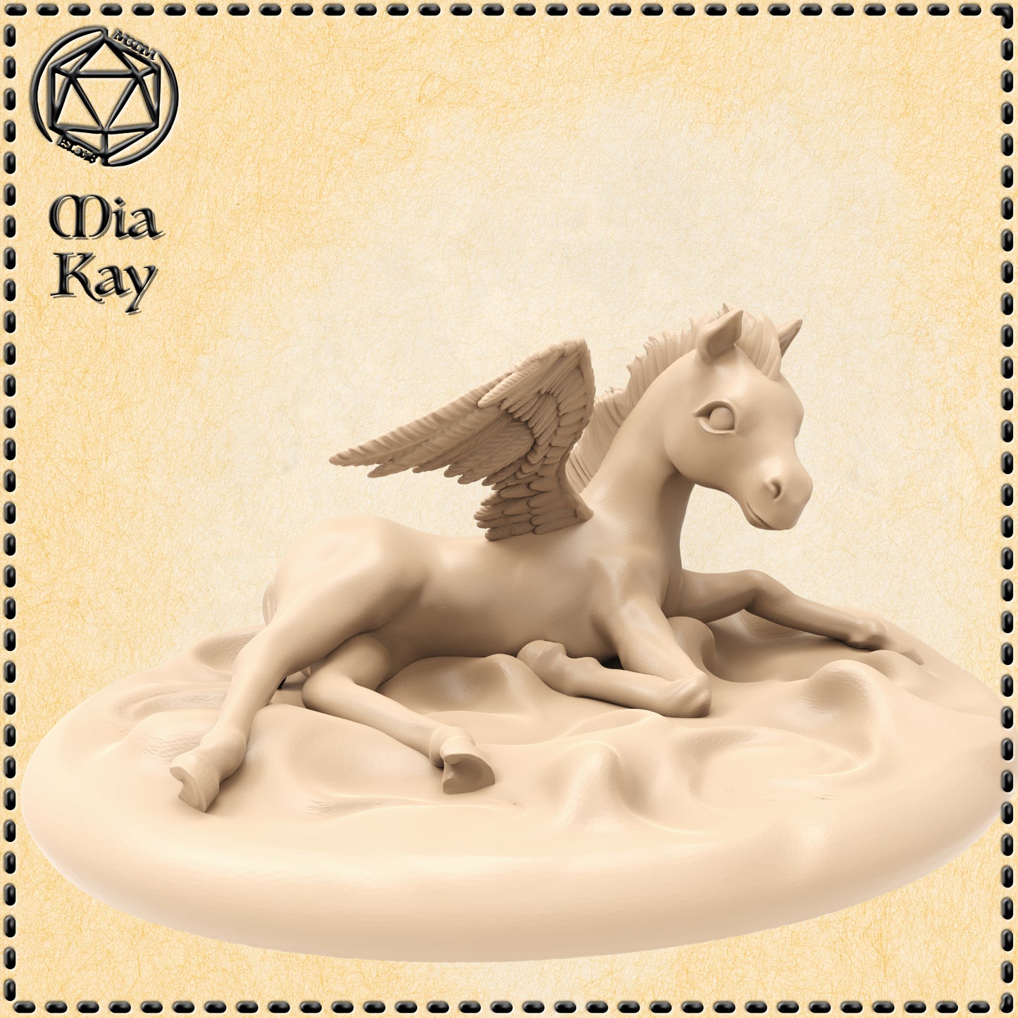 Dungeons & Dragons Baby Pegasus Miniature