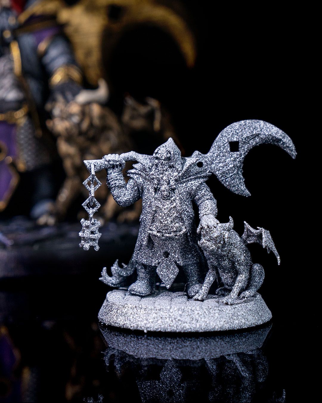 Dungeons & Dragons Baern Blackbone Miniature