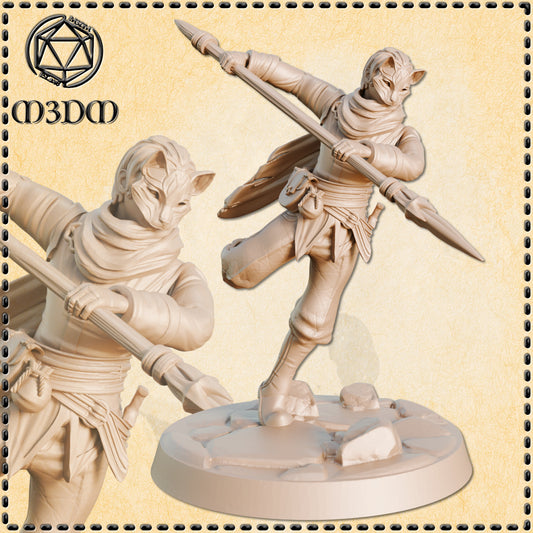 Dungeons & Dragons Bandit Fighter Miniature