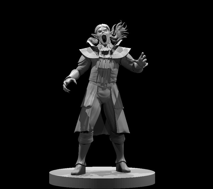 Dungeons & Dragons Banshee Male Miniature