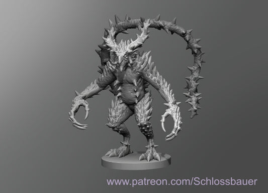 Dungeons & Dragons Barbed Devil Miniature
