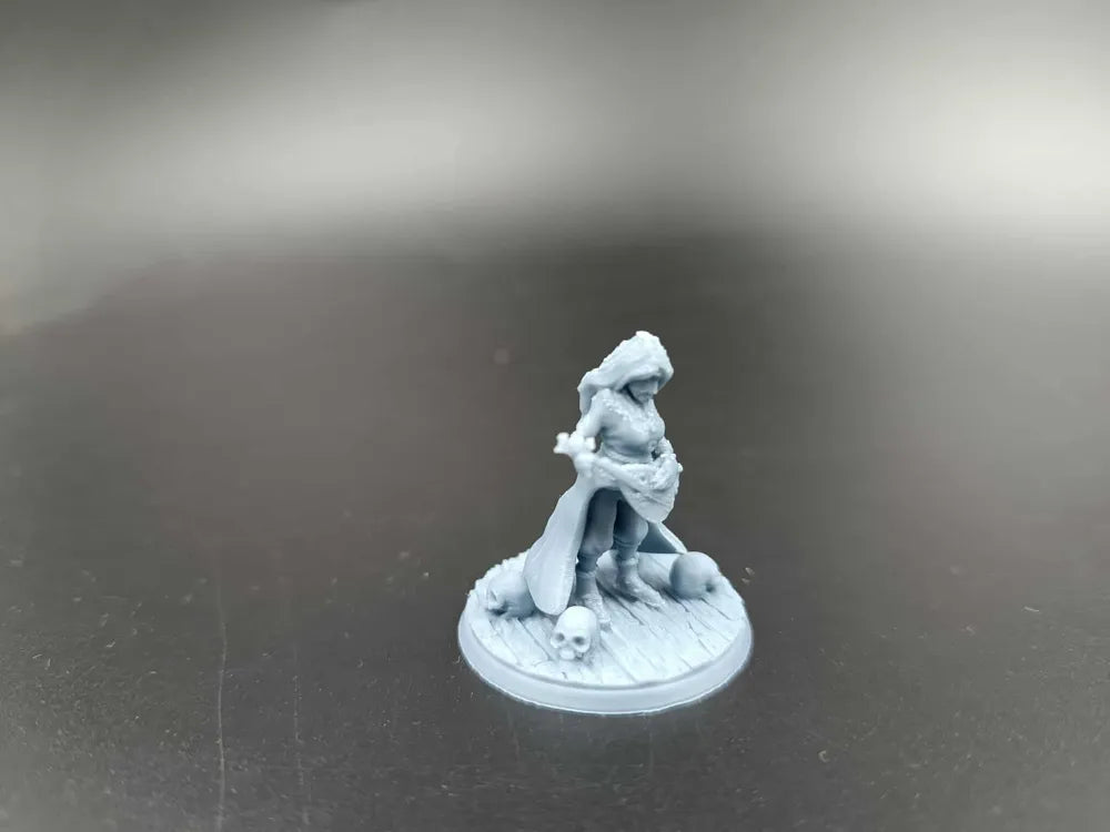 Dungeons & Dragons Female Bard Miniature