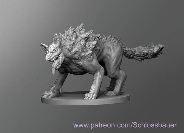 Dungeons & Dragons Barghest Miniature