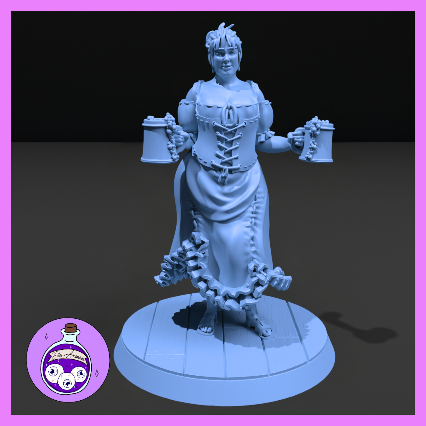 Dungeons & Dragons Barmaid Miniature