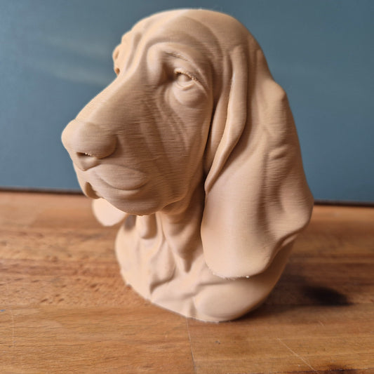 Basset Hound Bust