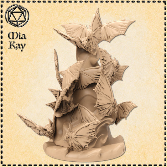 Dungeons & Dragons Bat Swarm Miniature