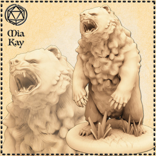 Dungeons & Dragons Bear Miniature