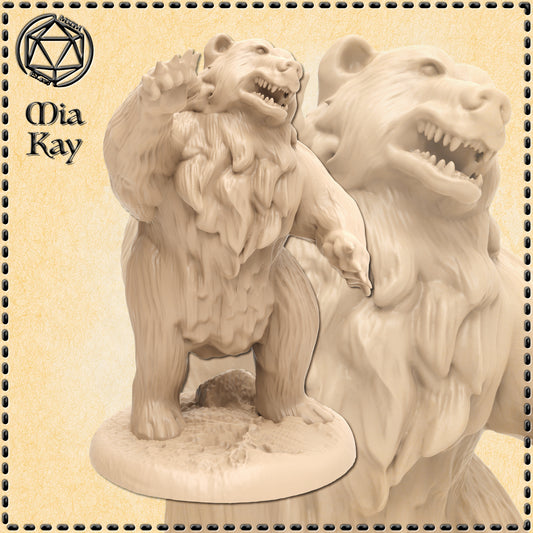 Dungeons & Dragons Bear Miniature