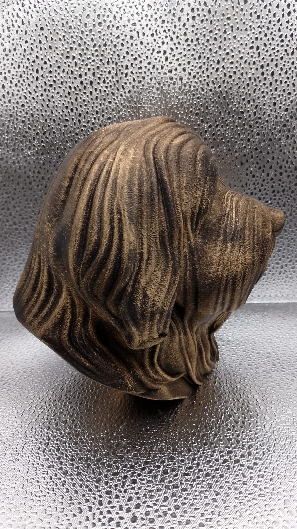 Bearded Collie Bust