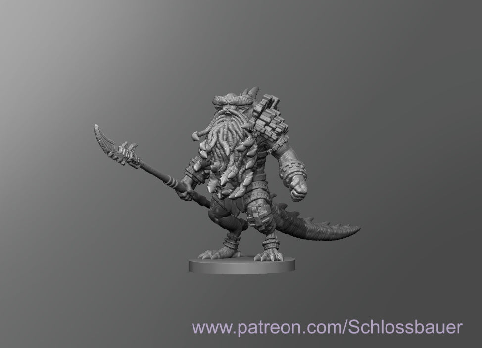 Dungeons & Dragons Bearded Devil Miniature