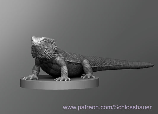 Dungeons & Dragons Bearded Dragon Miniature