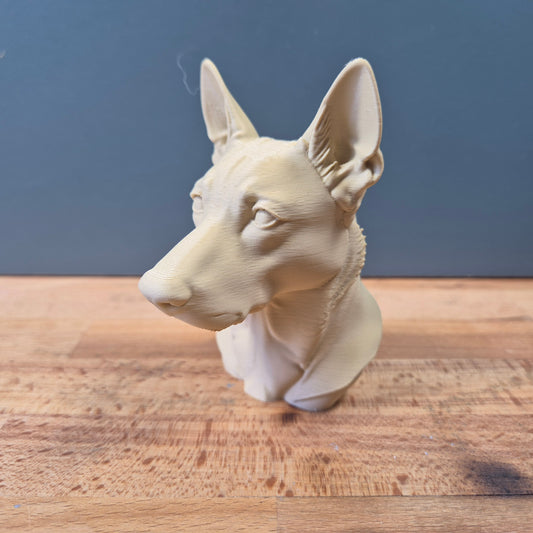 Belgian Malinois Bust