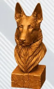Belgian Malinois Bust