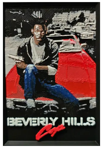 Beverly Hills Cop movie poster fridge magnet