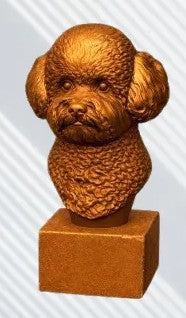 Bichon Frise Bust