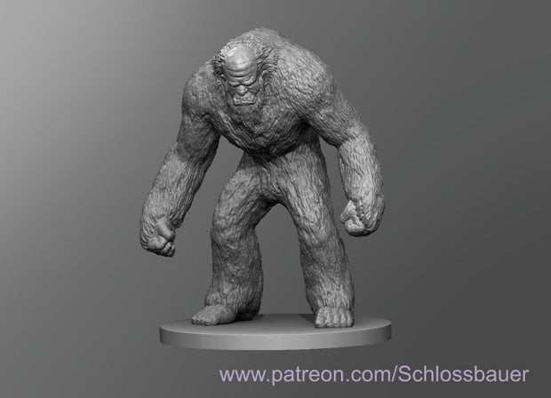 Dungeons & Dragons Bigfoot Miniature
