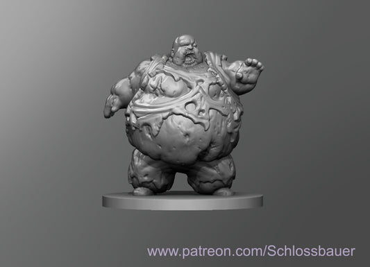 Dungeons & Dragons Big Zombie Miniature