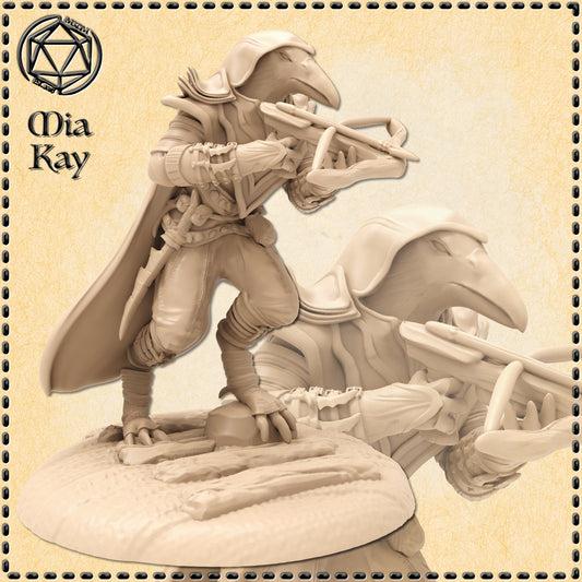 Dungeons & Dragons Birdfolk Rogue Miniature