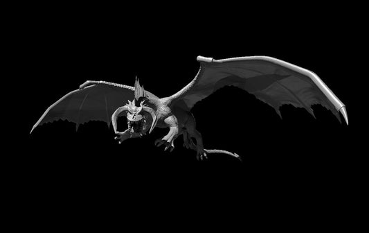 Dungeons & Dragons Ancient Black Dragon Miniature