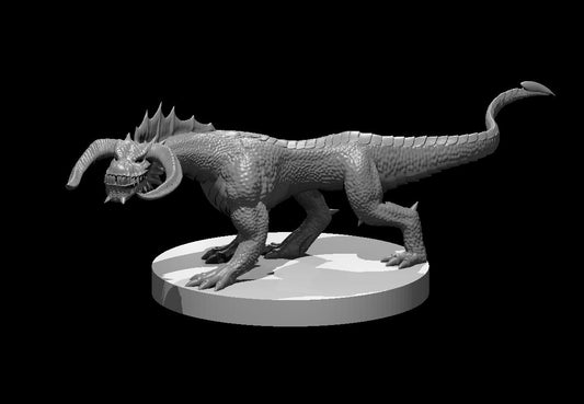 Dungeons & Dragons Black Guard Drake Miniature